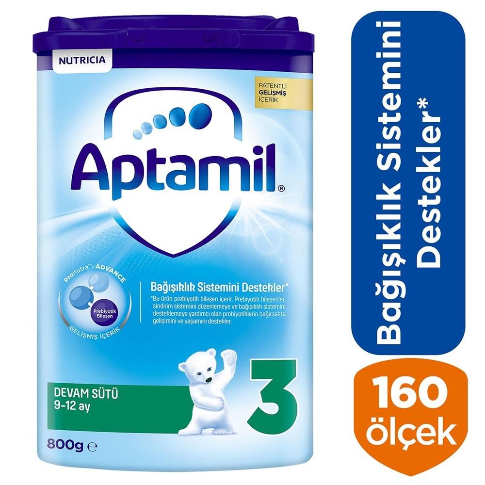 Aptamil 3 Devam Sütü Maması 800 Gr