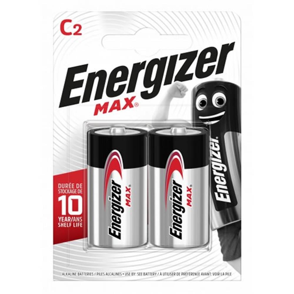 Energizer Max Alkaline C Boy 2 Li Pil