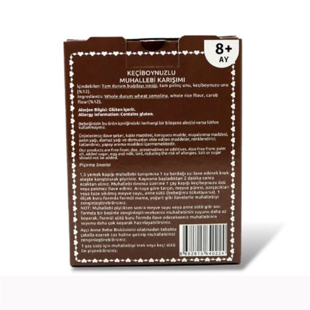 Aşçı Anne Keçiboynuzlu Muhallebi Karışımı 250 Gr