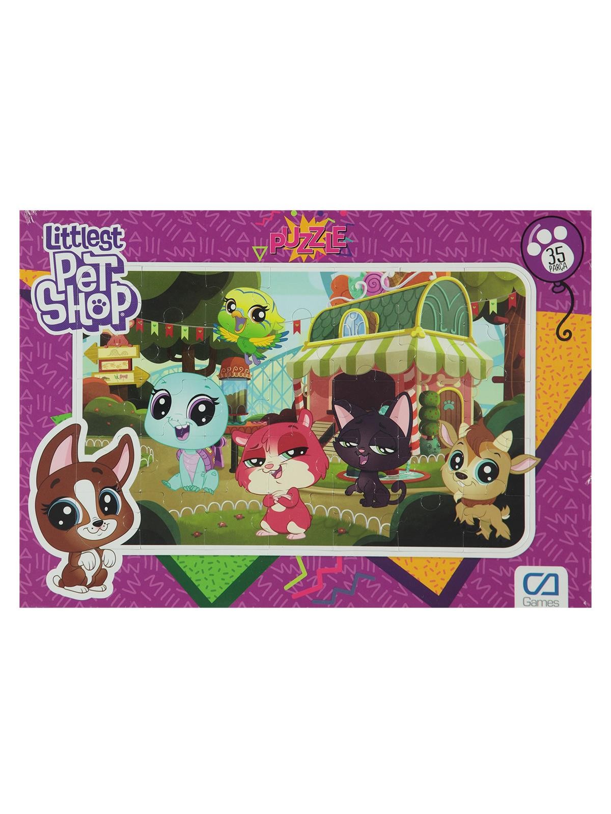 Ca Games Lıttlest Pet Shop Frame Puzzle 35 Parça