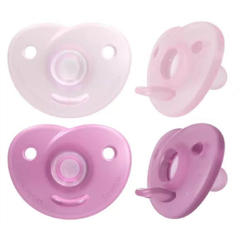 Philips Avent Scf099/22 Soothie Silikon Emzik 2Li 0+ Ay Kız