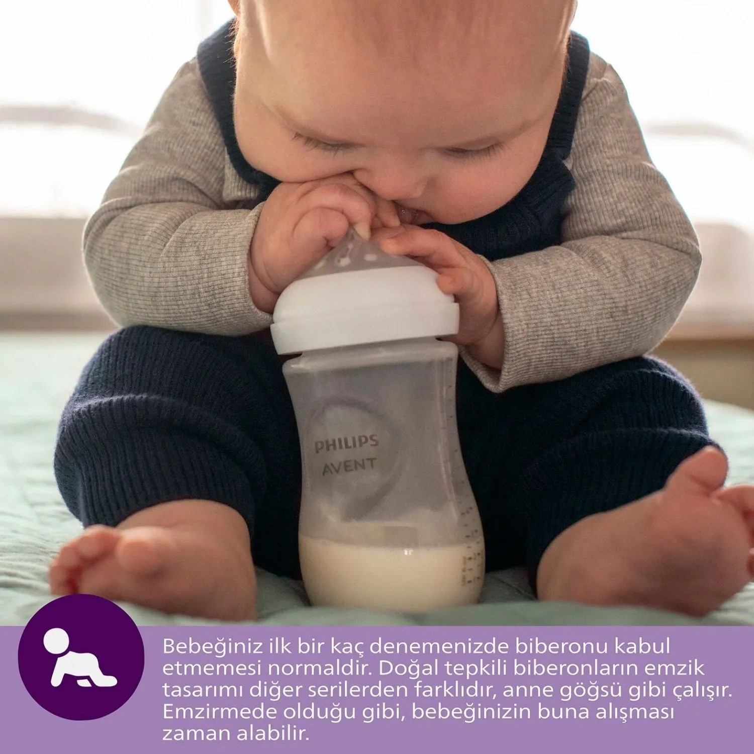 Philips Avent Doğal Tepkili Biberon Emziği 2li 6 Numara 6+ Ay