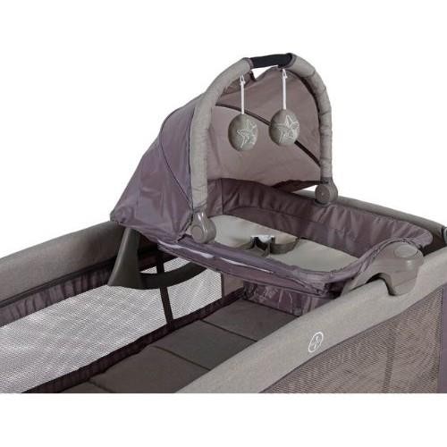 Prego Palermo Oyuncaklı Ara Katlı Oyun Parkı Park Yatak 70X120 Cm Bej