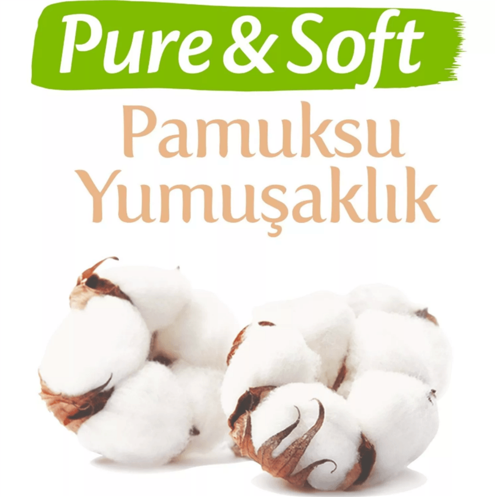 Molfix Pure&soft Bebek Bezi 3 Beden Midi 98Li Ultra Avantaj Paketi