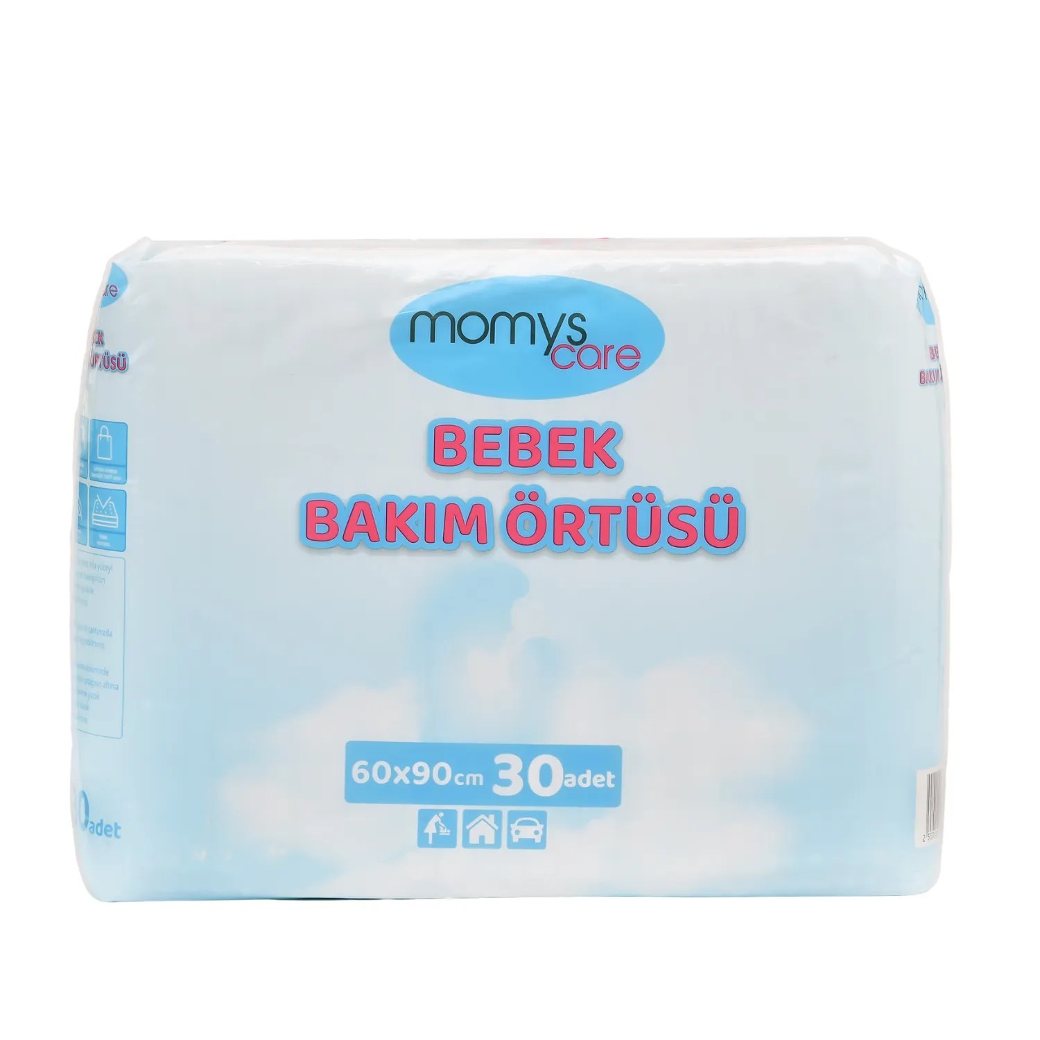 Momys Care Bebek Bakım Örtüsü 60*90 cm 30lu