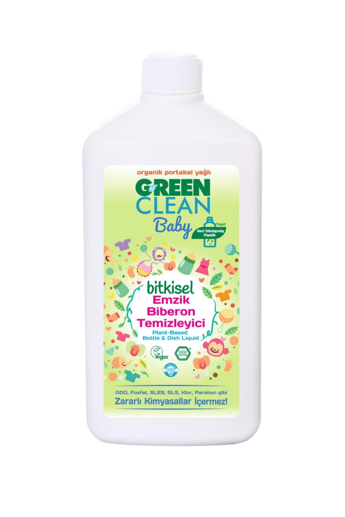 U Green Clean Baby Emzik, Biberon Ve Oyuncak Temizleyici 500 Ml