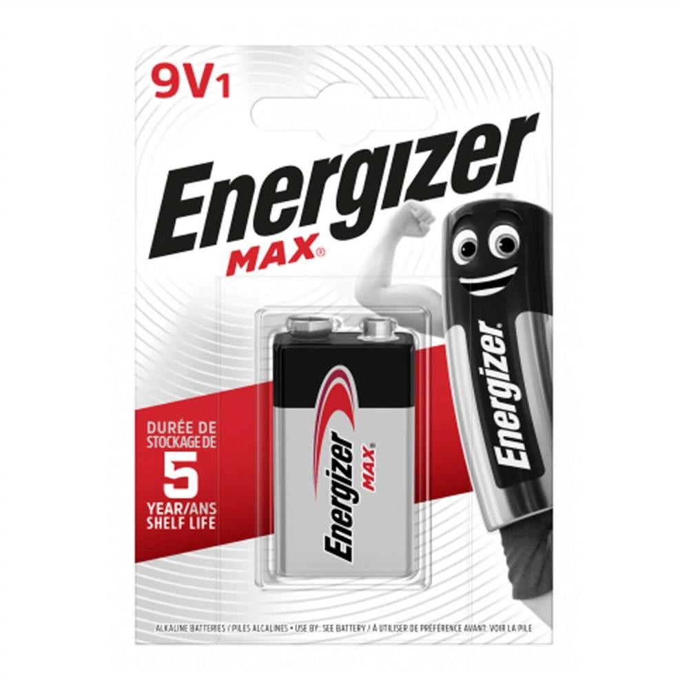 Energizer Max Alkaline 9V Pil