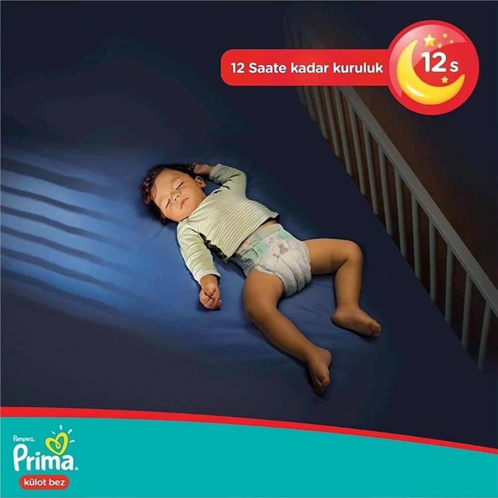 Prima Pants Külot Bebek Bezi 4 Beden Maxi 9-15 Kg 46Lı Jumbo Paket