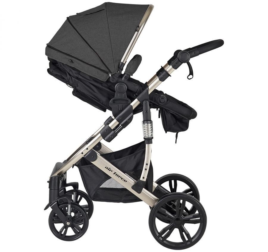Sunny Baby 9029 Air Force Travel Sistem Bebek Arabası Siyah