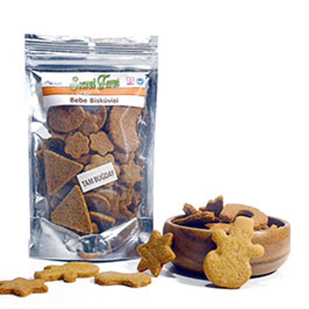 Secret Farm Organik Tam Buğday Bebek Bisküvisi 80 Gr
