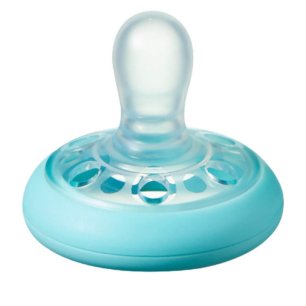 Tommee Tippee Breastlike Emzik 2Li 6-18 Ay Mavi - Beyaz