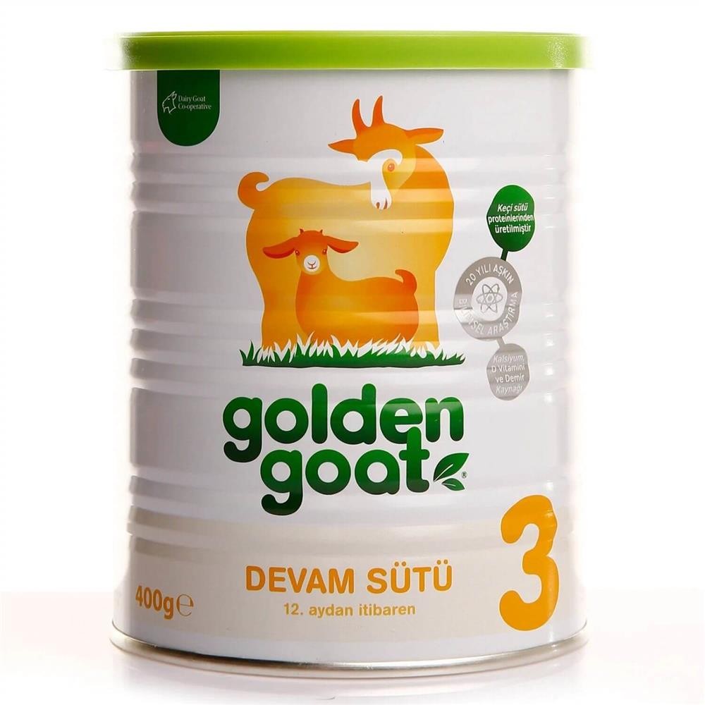 Golden Goat 3 Keçi Devam Sütü Maması 400 Gr