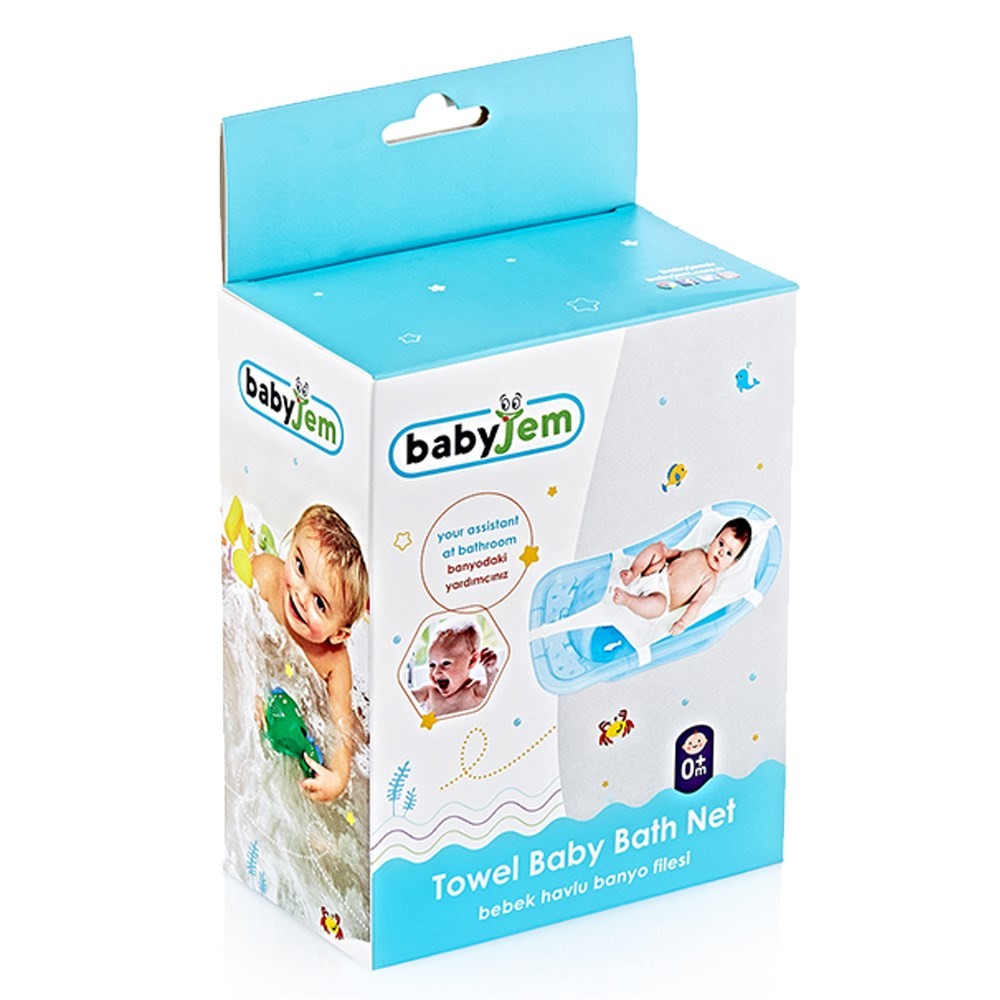 Babyjem Bebek Banyo Filesi Havlu Beyaz