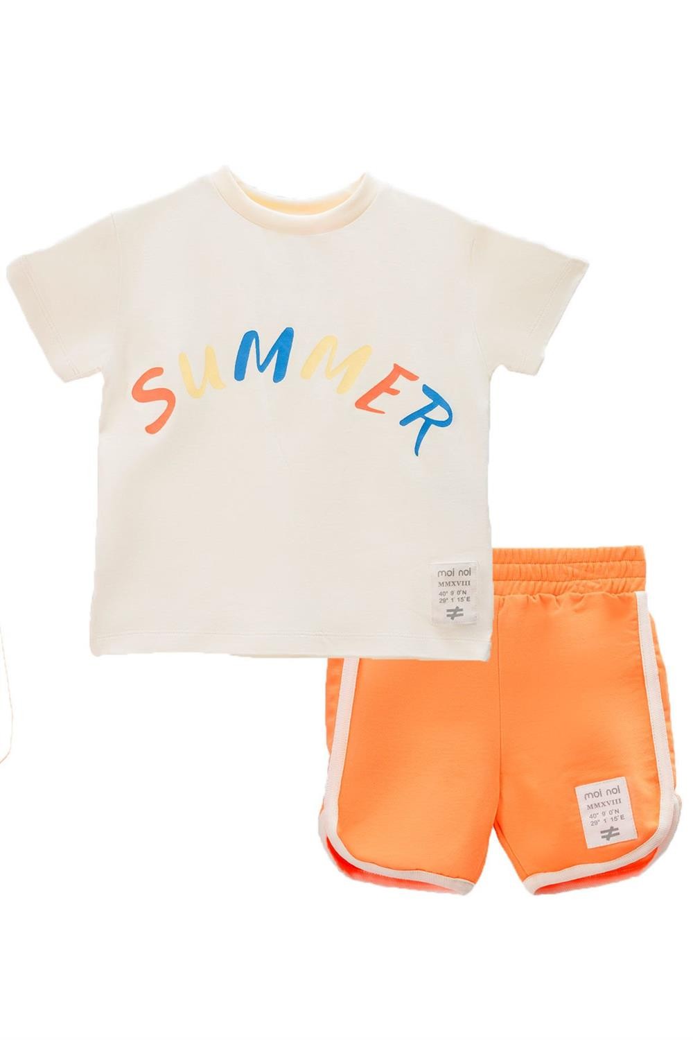 Moi Noi Summer Erkek Çocuk İkili Takım