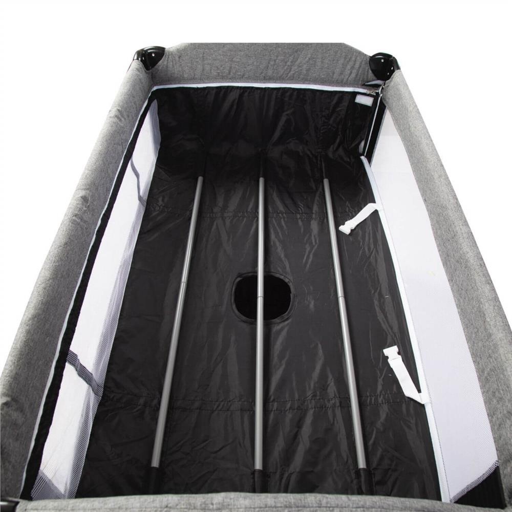 Kraft Near Me Anne Yanı  Ara Katlı Ve Sallanabilen Oyun Parkı 70X120 Cm Grey Black