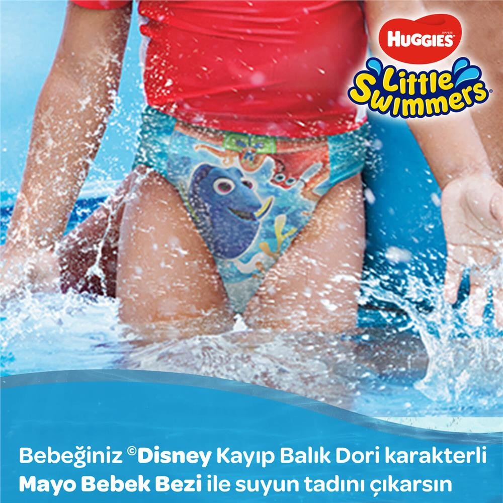 Huggies Little Swimmers Mayo Bebek Bezi Small 7-15 Kg