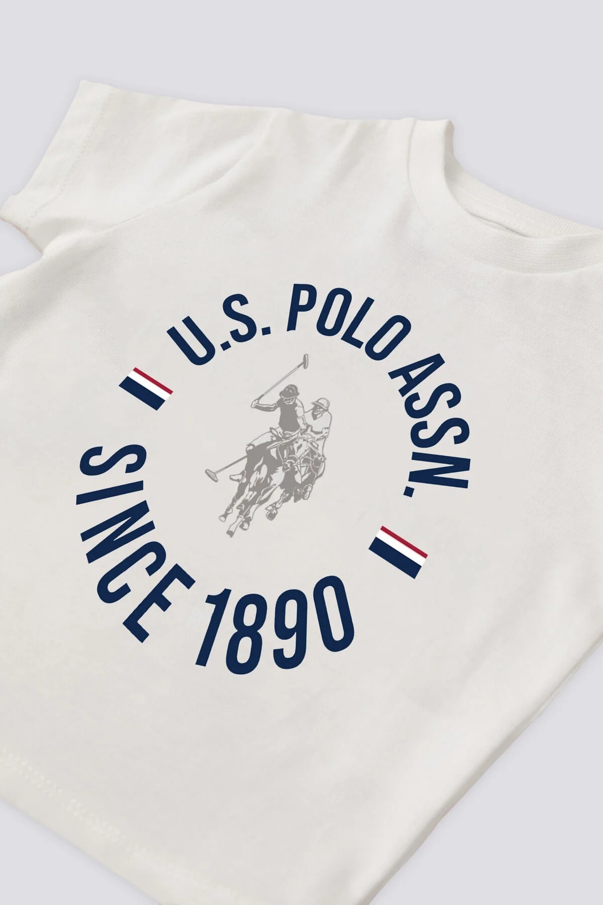 U.S Polo Round Post Krem Erkek Bebek 2li Takım