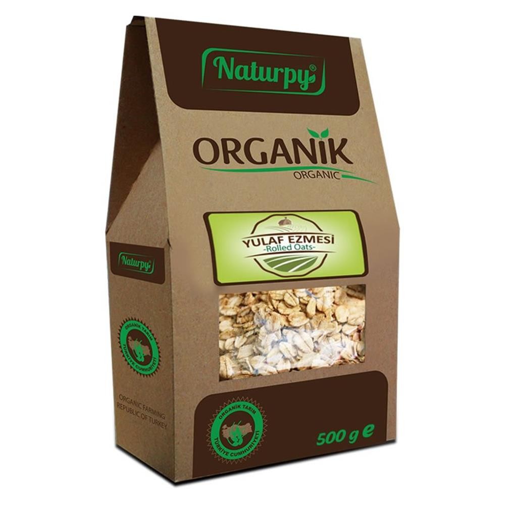 Naturpy Organik Yulaf Ezmesi 500 Gr