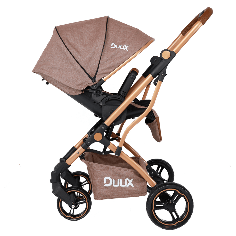 Duux One Travel Sistem Bebek Arabası Gold Kahve