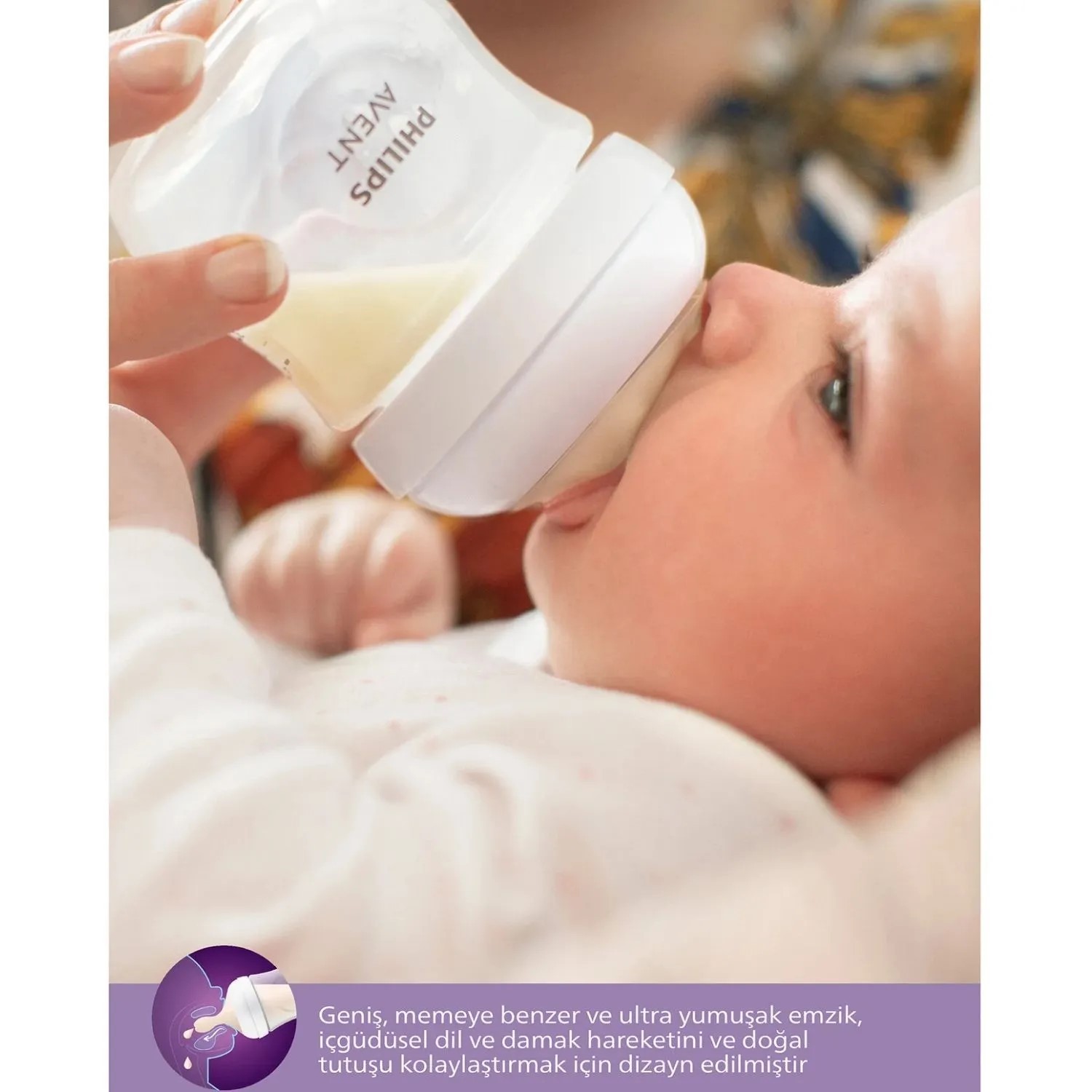 Philips Avent Doğal Tepkili PP Biberon 330ml 3+ Ay