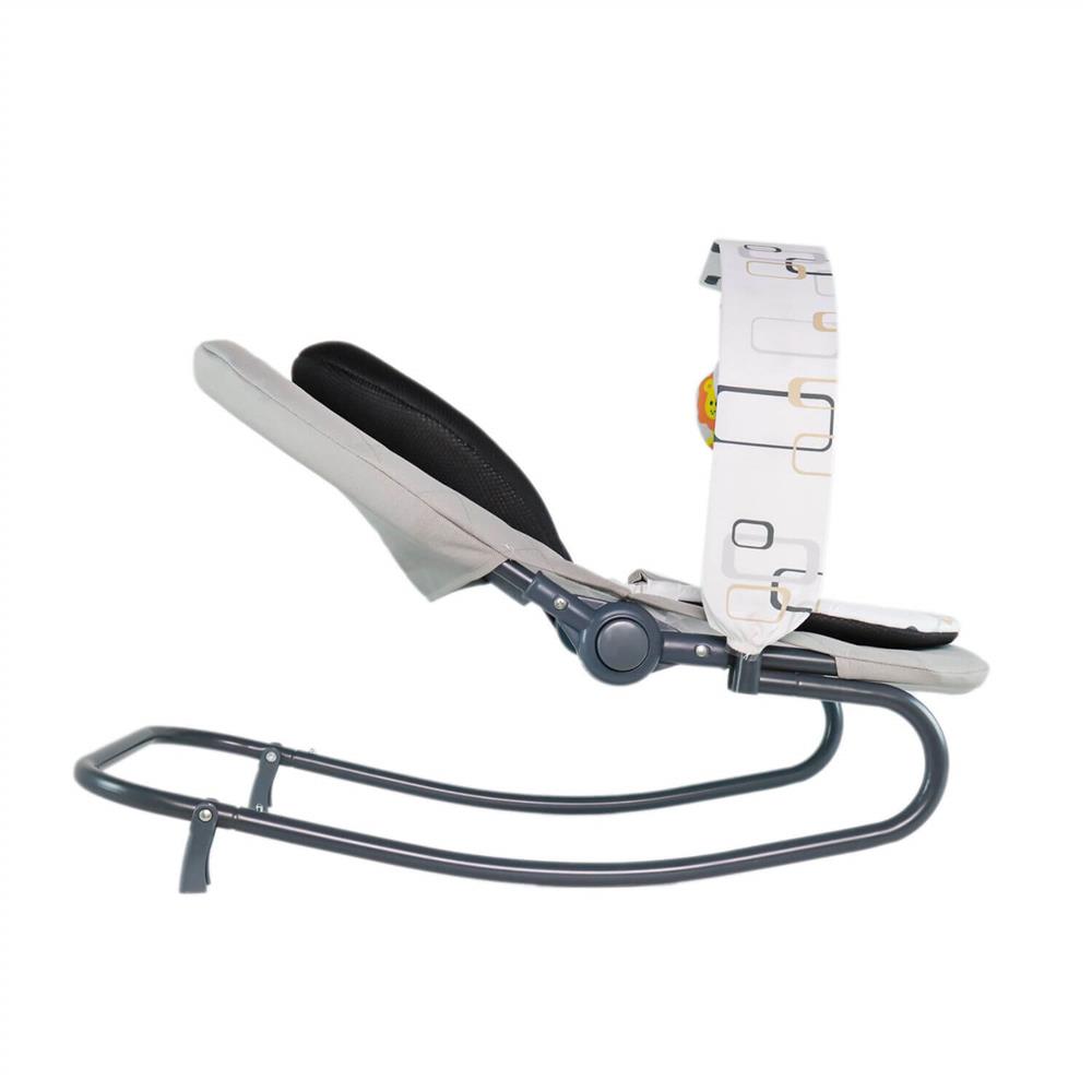 Kanz Destin Plus 5 Farklı Pozisyonlu Oyuncaklı Sallanan Ana Kucağı Gri