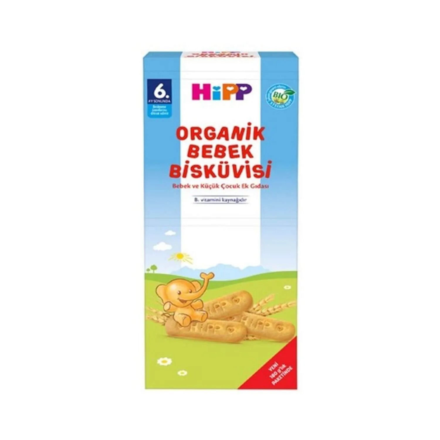 Hipp Organik Bebek Bisküvisi 180 Gr