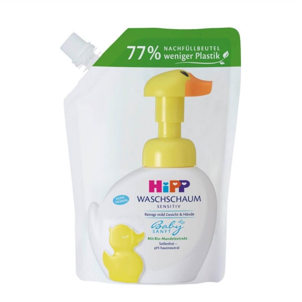 Hipp Babysanft Bebek El Ve Yüz Yıkama Köpüğü Yedek Poşet 250 Ml