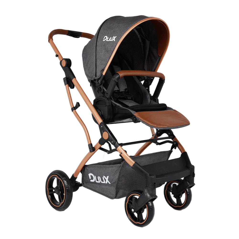 Duux One Travel Sistem Bebek Arabası Gold Antrasit