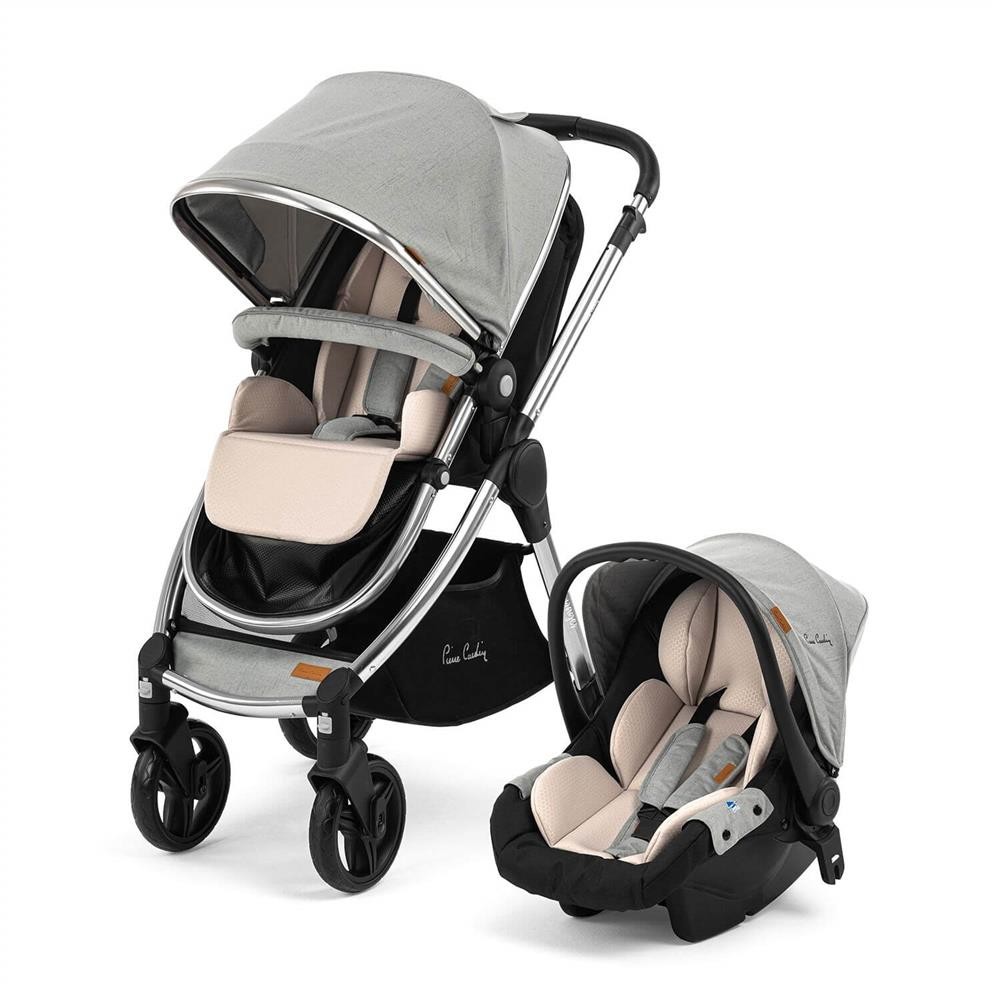 Pierre Cardin Voyager Travel Sistem Bebek Arabası Gri