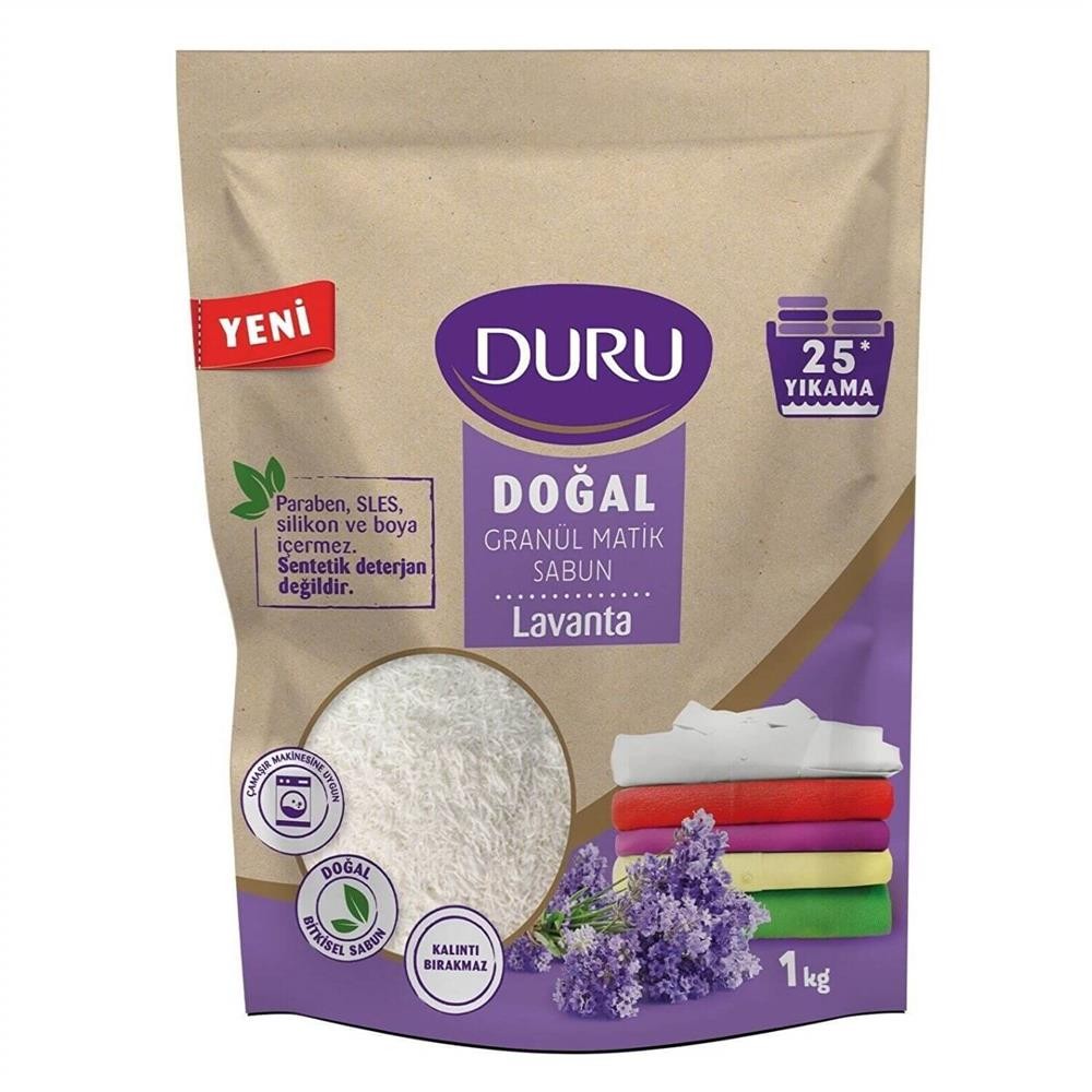 Duru Doğal Granül Matik Sabun Lavanta 1000 Gr