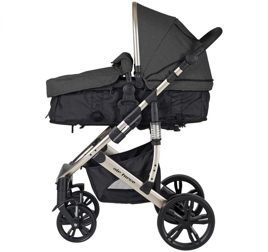 Sunny Baby 9029 Air Force Travel Sistem Bebek Arabası Siyah