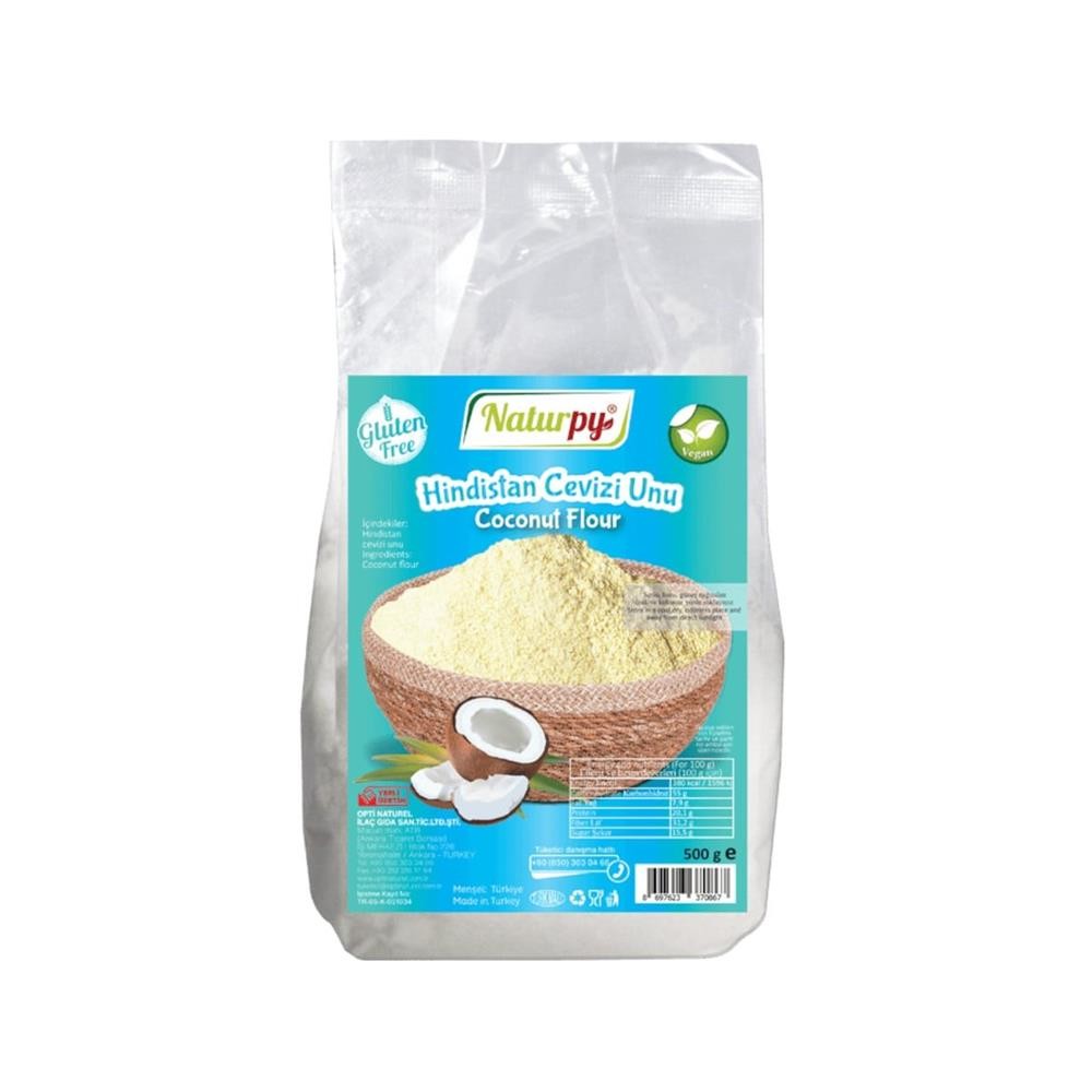 Naturpy Glutensiz Hindistan Cevizi Unu 500 Gr