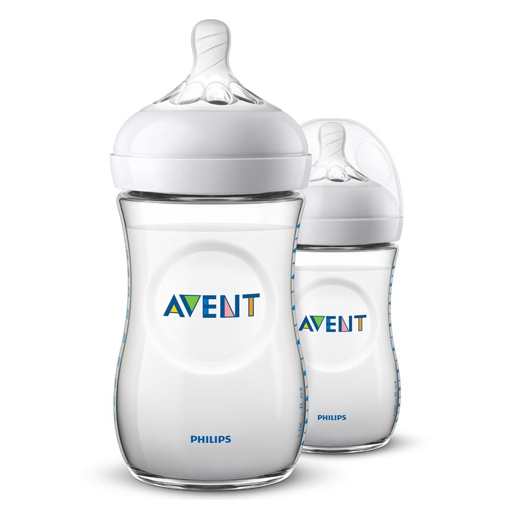 Philips Avent Scf033/27 Natural Pp Biberon 260 Ml 2Li