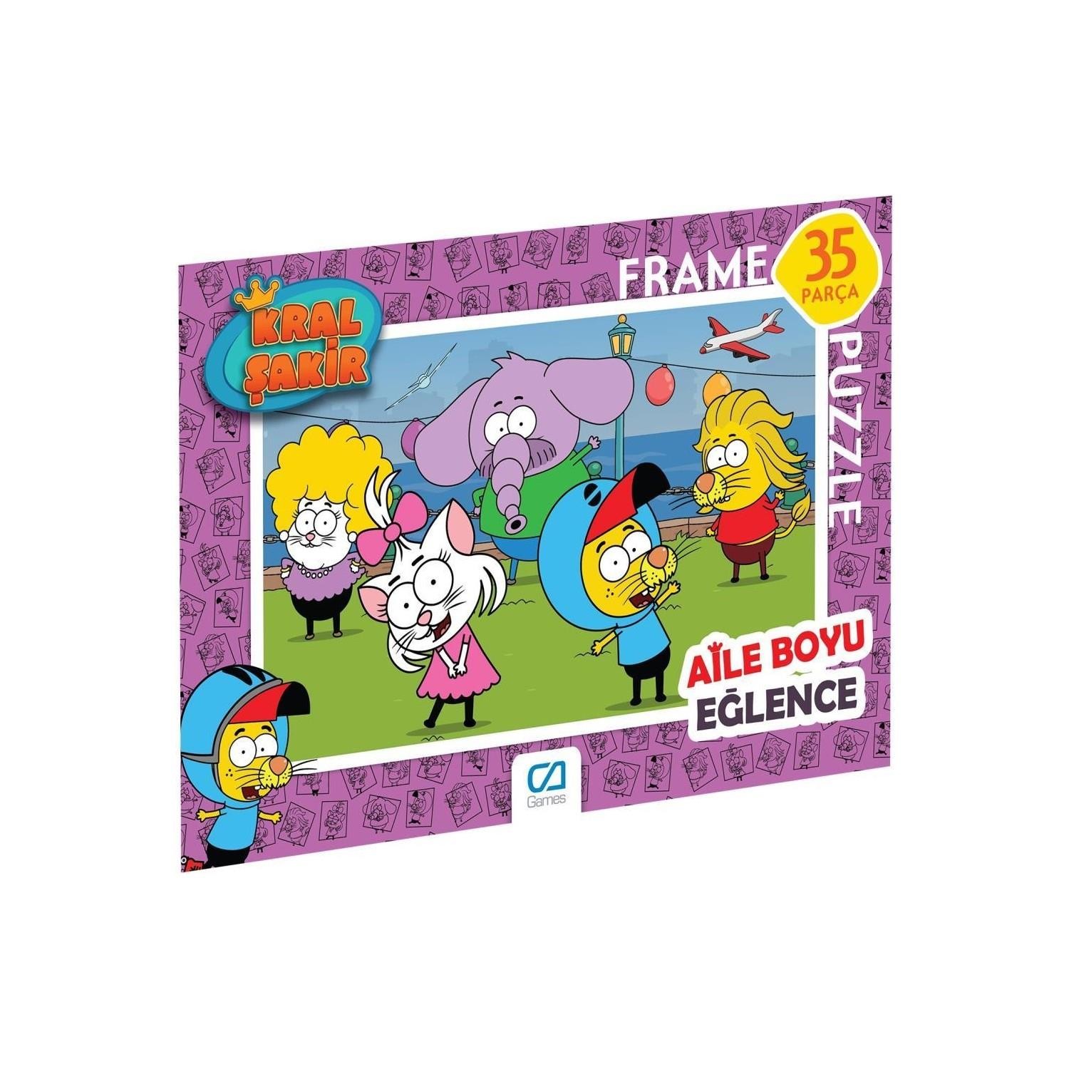 Ca Games Kral Şakir Frame Puzzle 35 Parça