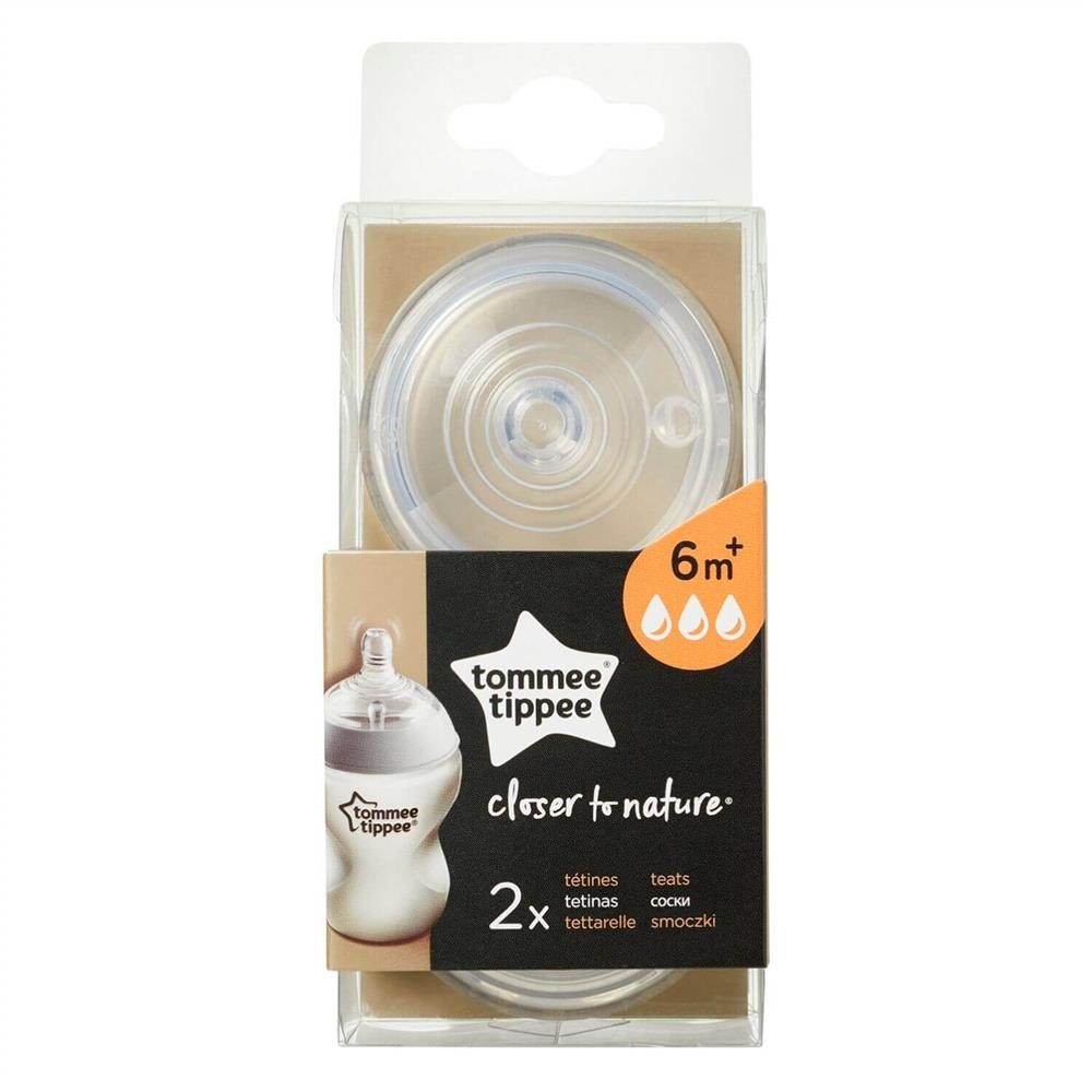 Tommee Tippee Biberon Emziği 2Li Hızlı Akış