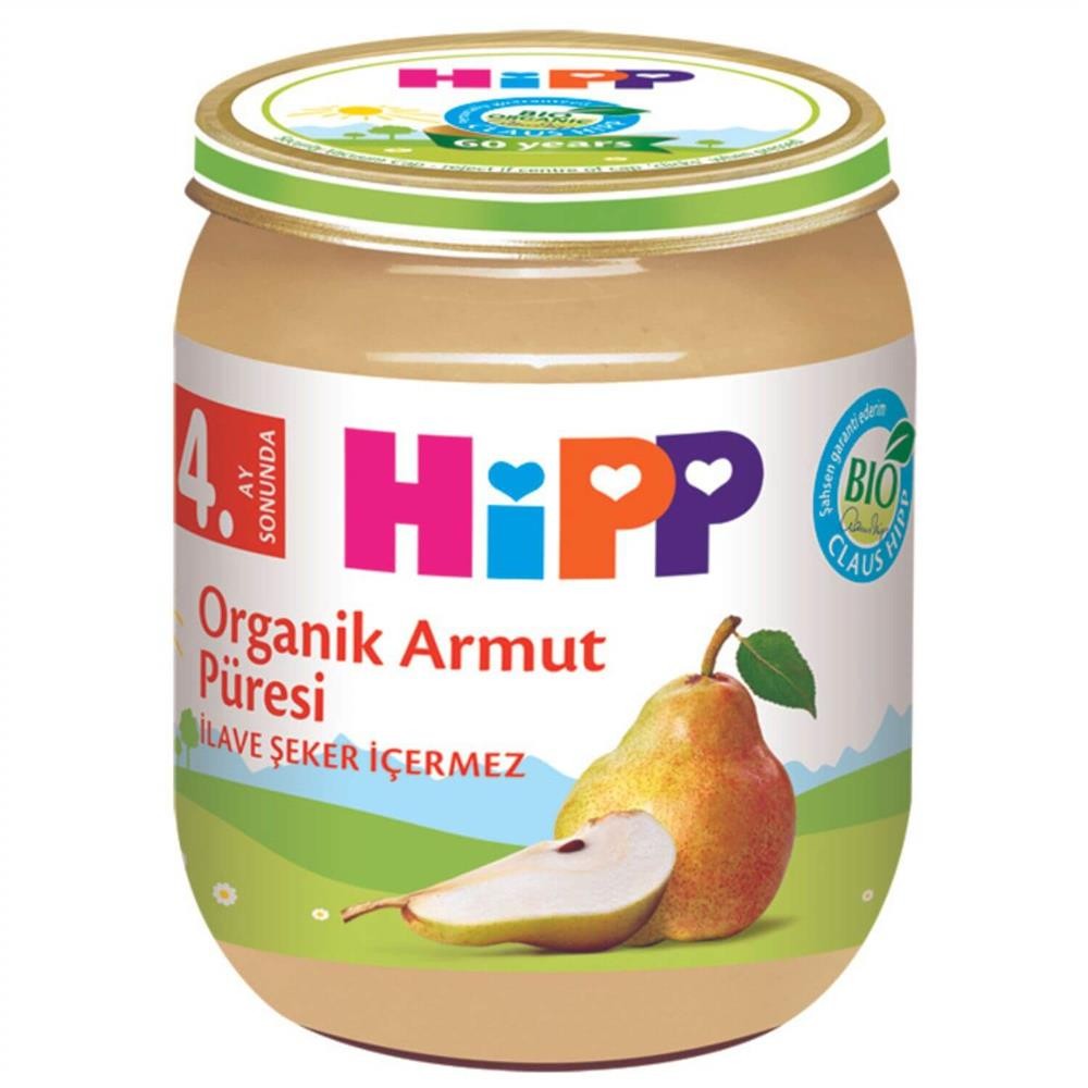 Hipp Organik Armut Püresi 125 Gr