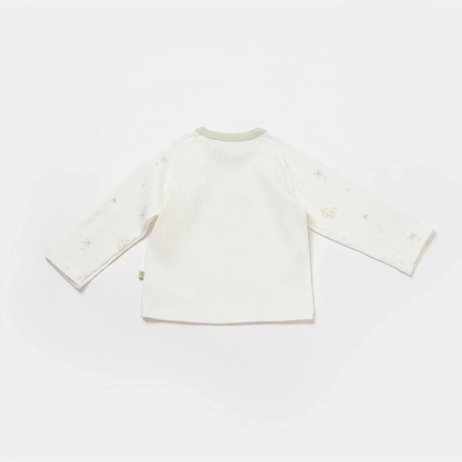 Bibaby Organik Sweatshirt Koala Jungle Mint