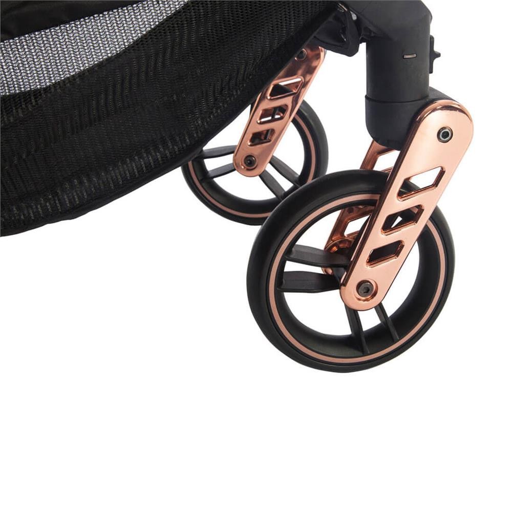 Kanz X-Go Plus Rose Gold Travel Sistem Bebek Arabası Gri