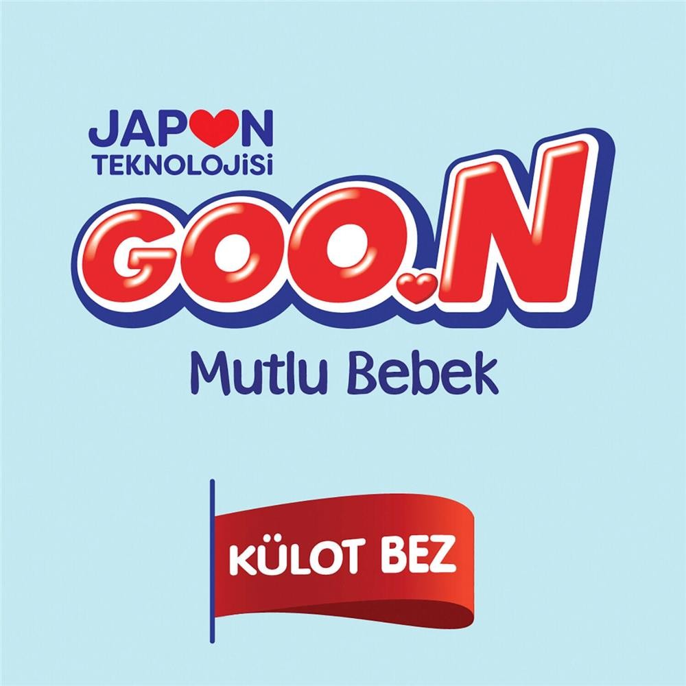 Goon Mutlu Bebek Külot Bebek Bezi 5 Beden 12-17 Kg 62Li Aylık Fırsat Paket