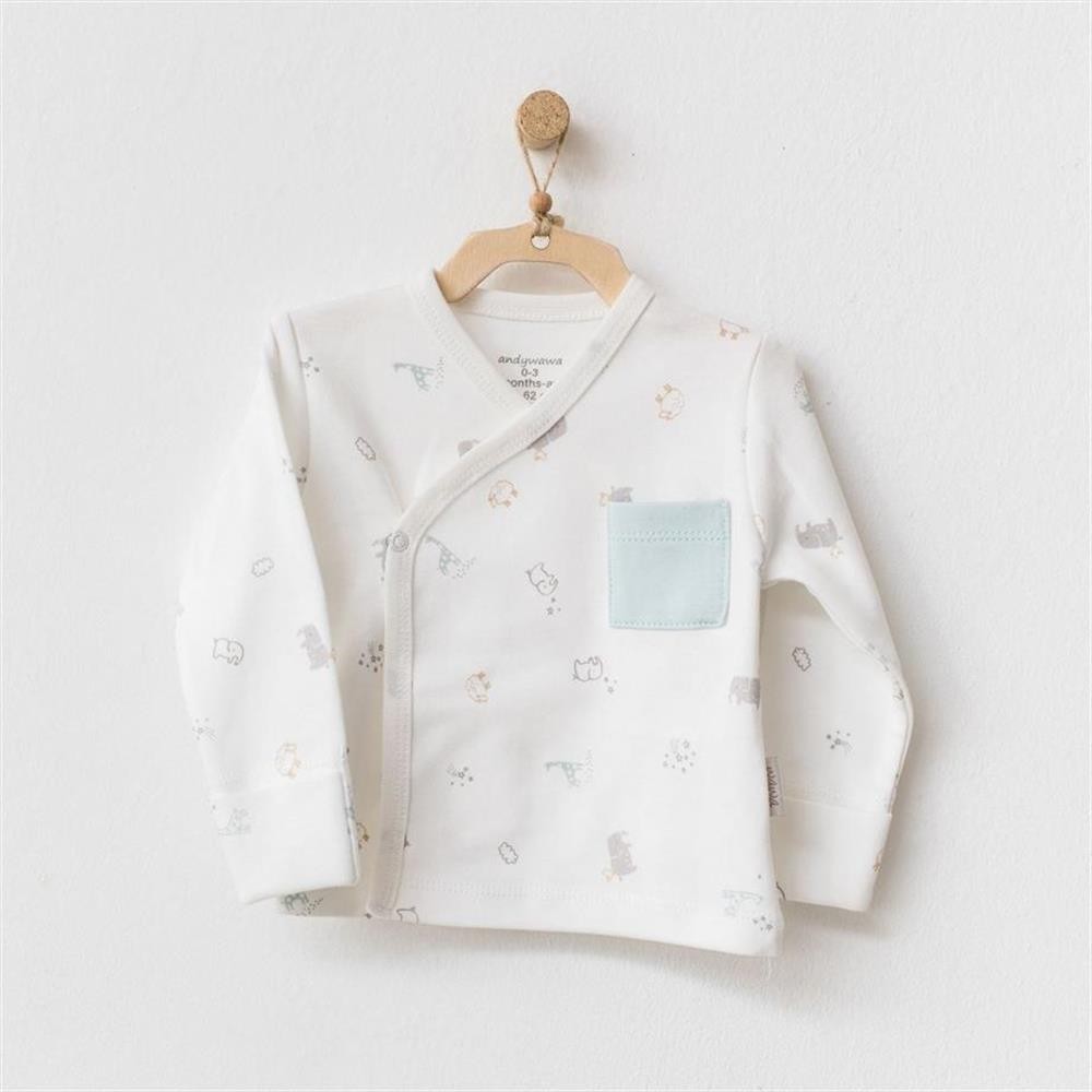 Andy Wawa Bebek Zıbın Side Snap T-Shirt