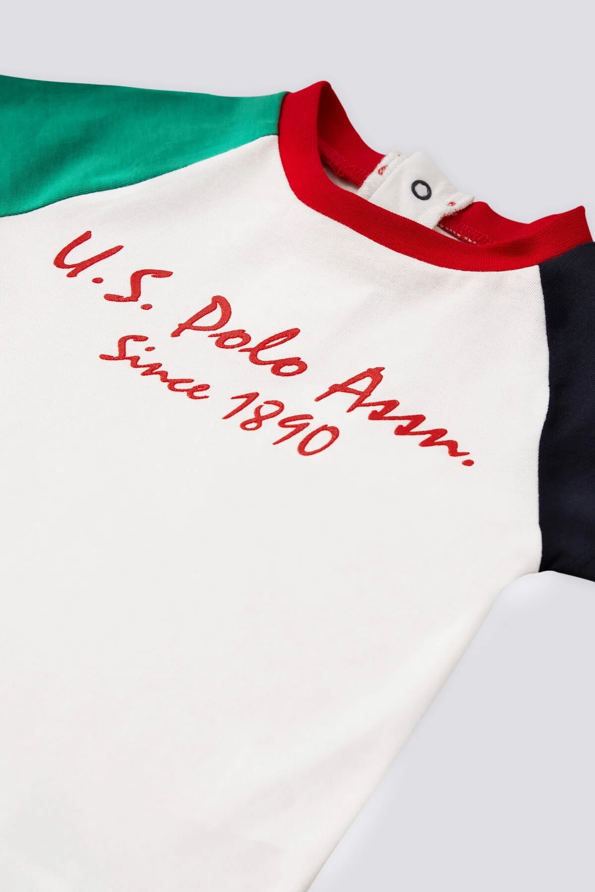 U.S Polo İtalic Krem Bebek 2li Takım