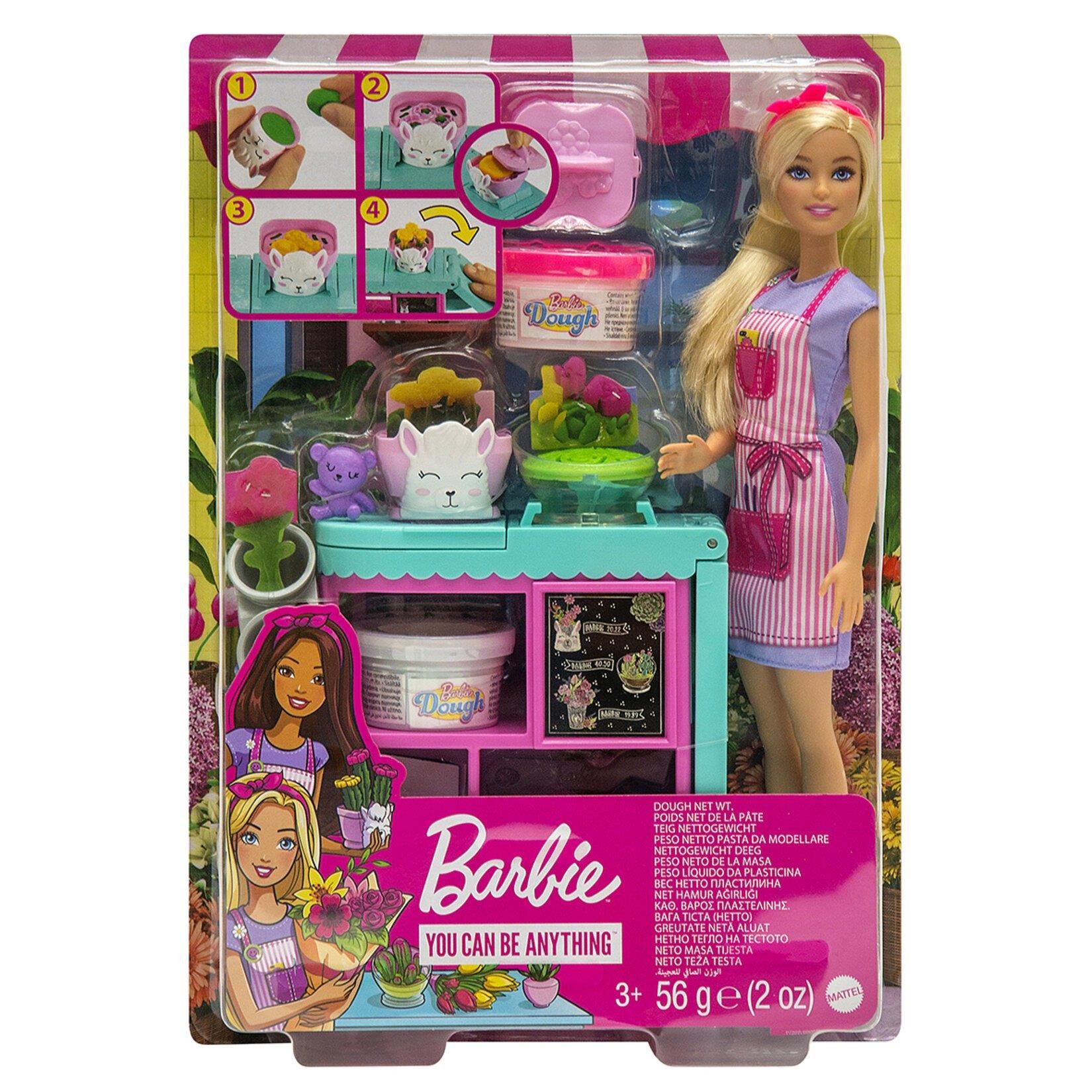 Barbie Çiçekçi Bebek Ve Oyun Seti