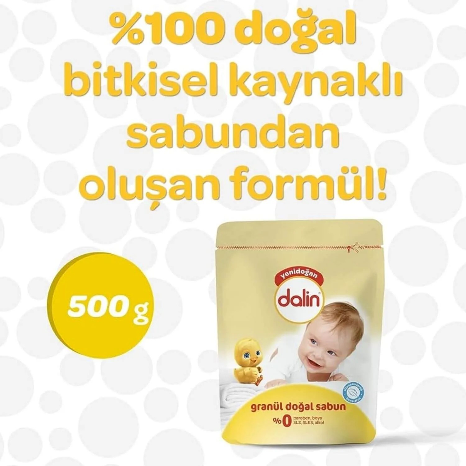 Dalin Granül Sabun 500 gr