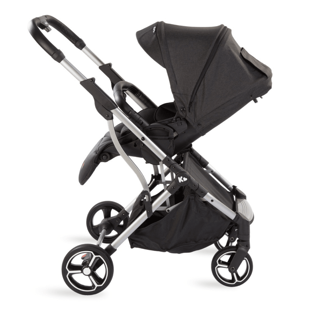 Kraft Time S Çift Yönlü Travel Sistem Bebek Arabası Dark Grey