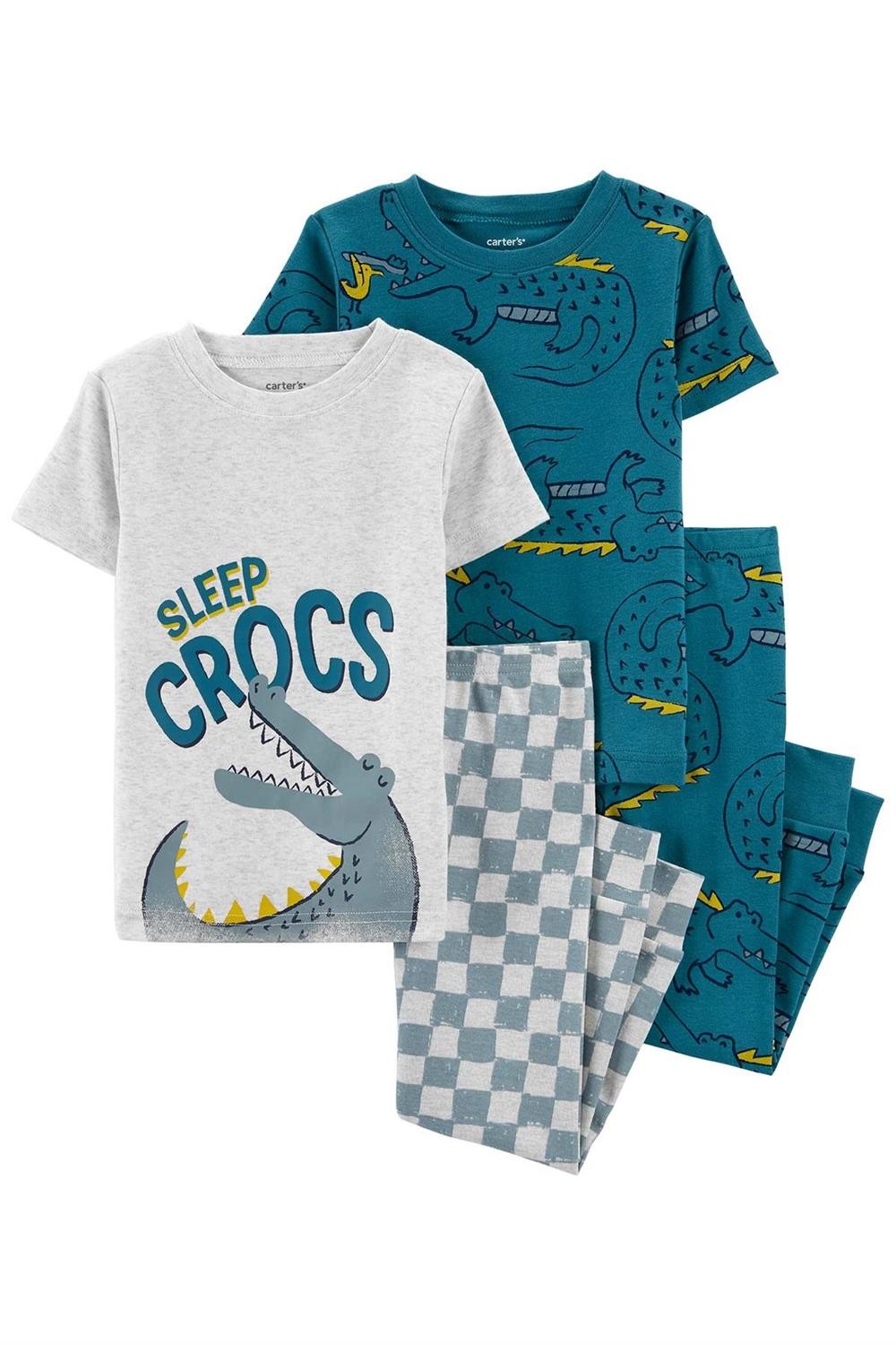 Carter's Erkek Bebek Pijama Set 4'lü Paket