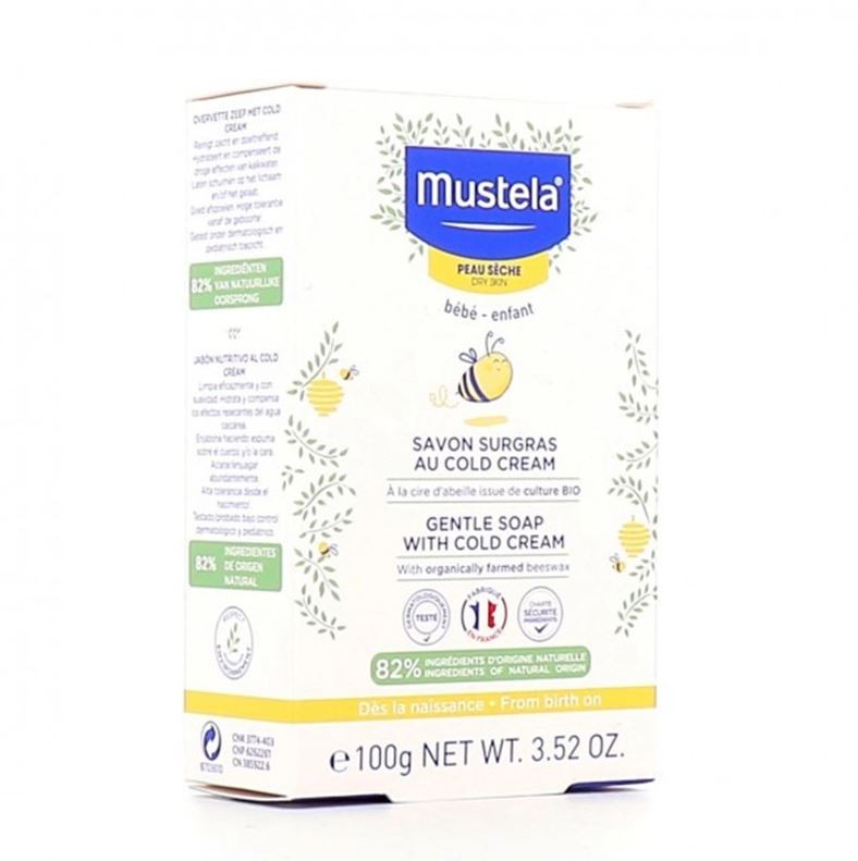 Mustela Kuru Ciltler İçin Cold Cream İçeren Sabun 100g