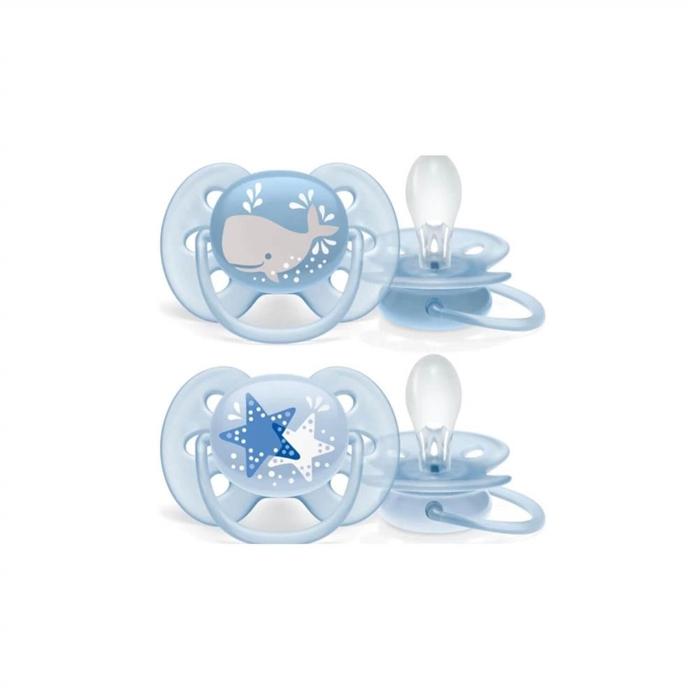 Philips Avent Scf223/03 Ultra Soft Silikon Emzik 6-18 Ay Erkek