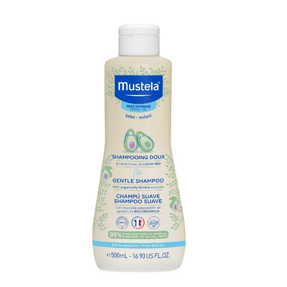 Mustela Gentle Avokado Papatya Özlü Bebek Şampuanı 500 Ml