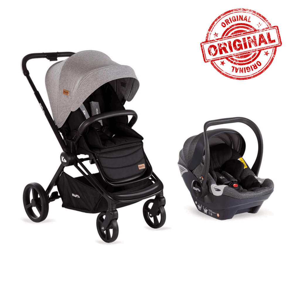 Kraft Bliss Travel Sistem Bebek Arabası Light Grey