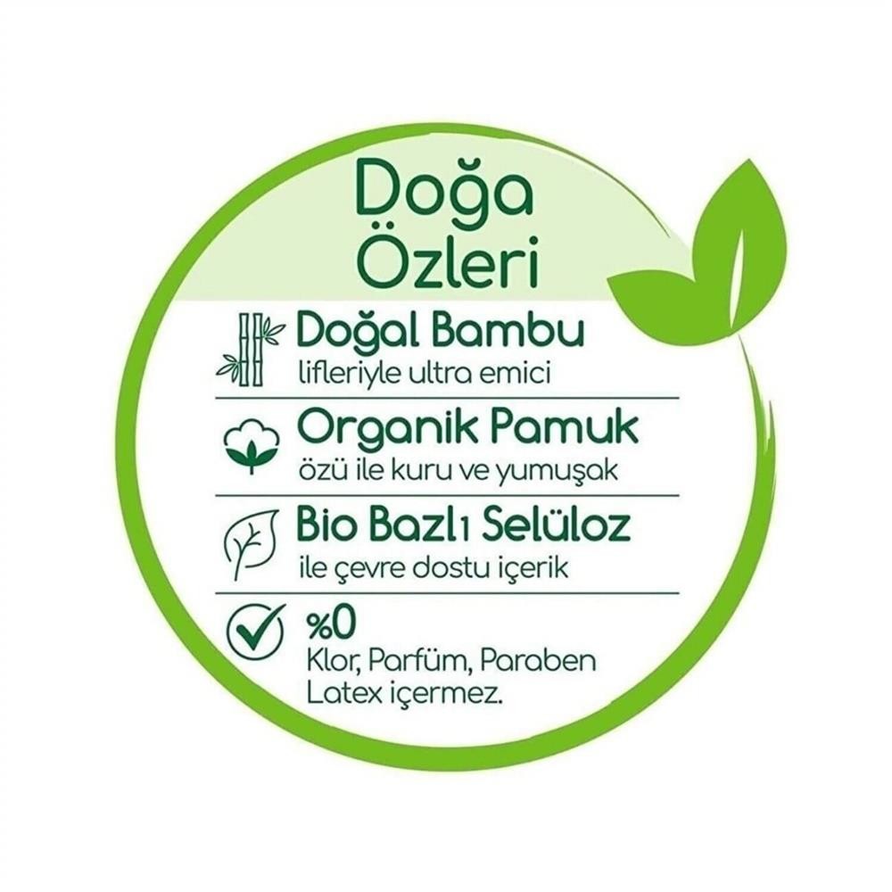 Bebem Natural Bebek Bezi 4 Beden Maxi 7-14 Kg 90Lı Ultra Fırsat